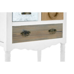 Orsina Coastal Style White 3 Drawer Chest, White 3 Drawer Dresser, White Drawer Chest, White Bedroom Drawers Unit - thumbnail 7