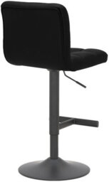 Lamboro Allegro Kitchen Bar Stool, Luxury Frame In Matt Black, Adjustable Height, Kitchen Barstool, Black - thumbnail 5