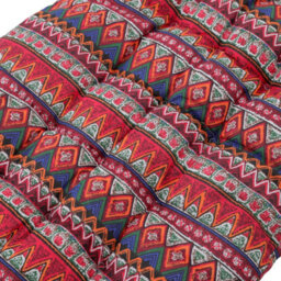 Thehotsale Ethnic Style Linen And Pp Cotton Material Leisure Beach Lounge Chair Cushion 50Cm W X 160Cm D X 8Cm H - thumbnail 7