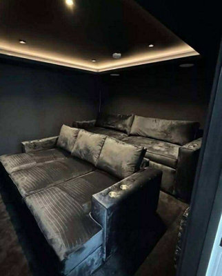 Home & Love Luxury Cinema Sofa Cupholders - Made In Uk - image 1