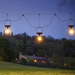 Latto Home Gardenglow Solar Powered Hanging Lantern - thumbnail 2
