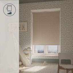 GoodHome Iwerne Corded Beige Blackout & Thermal Roller Blind (W)120Cm (L)180Cm - thumbnail 7