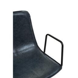 Orsina Comfortable Grey Leather Effect Home Office Chair, Ergonomic Work From Office Chair, Movable Ergonomic Chair - thumbnail 8