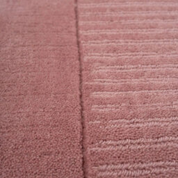 Loomed Large Modern Bordered Pink Soft Bedroom Area Rug 190Cm X 280Cm - thumbnail 8