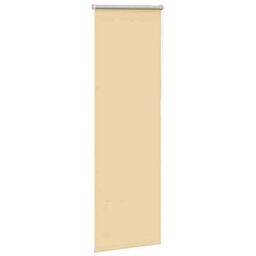Berkfield Roller Blind Blackout Beige 55X175 Cm Fabric Width 50.7 Cm Polyester - thumbnail 3