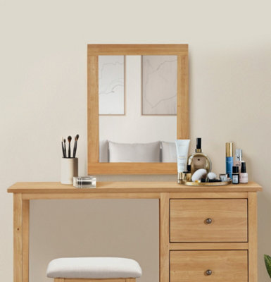 Hallowood Furniture Aston Rectangular Wall Mirror - image 1