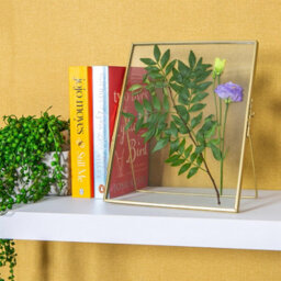 "Nicola Spring Standing Metal Photo Frames - 8"" X 10"" - Gold - Picture Frame Freestanding Frame Display Poster Frame - Set Of 2" - thumbnail 4