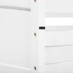 Beliani Bunk Bed Wood Albon 90 X 200 Cm (Eu Single) White - thumbnail 8