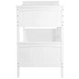 Beliani Bunk Bed Wood Albon 90 X 200 Cm (Eu Single) White - thumbnail 5