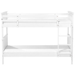 Beliani Bunk Bed Wood Albon 90 X 200 Cm (Eu Single) White - thumbnail 6