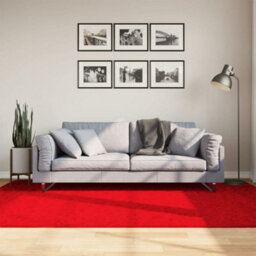 Berkfield Rug Oviedo Short Pile Red 160X230 Cm - thumbnail 1