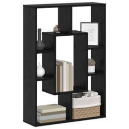 Walplus Bookcase Black Oak 63 X 20 X 90 Cm Engineered Wood - thumbnail 3