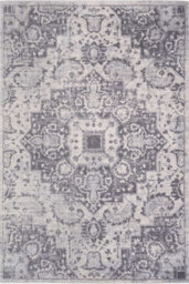 The Rugs Montana Grey Cream Oriental Area Rug And Runner Soft Durable Pet Friendly Easy To Clean Living Room Bedroom 4060 - thumbnail 2