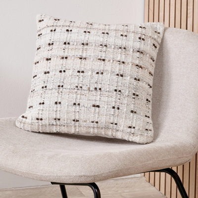 Pacific Lifestyle Indoor And Outdoor Natural Double-Stitch Scatter Cushion - image 1