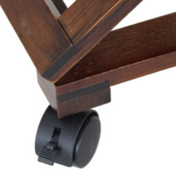 Oypla Folding Leather Cushion Padded Footstool Foot Leg Rest - thumbnail 5