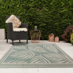 Jvl The Gardener Outdoor Rug Large Leaf 150X210Cm - thumbnail 7