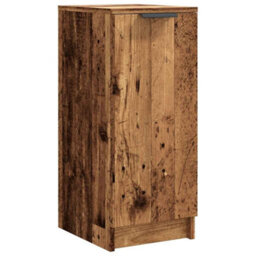 Walplus Shoe Cabinet Old Wood 29.5X35X70 Cm Engineered Wood - thumbnail 2