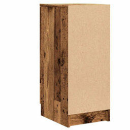 Walplus Shoe Cabinet Old Wood 29.5X35X70 Cm Engineered Wood - thumbnail 6