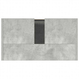 Vidaxl Bathroom Cabinet Concrete Grey 60X33X61 Cm Engineered Wood - thumbnail 9