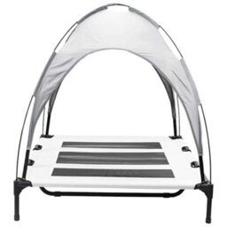 Vidaxl Dog Bed Folding Manual Silver Grey 122 X 93 X 106.5 Cm Steel - thumbnail 5
