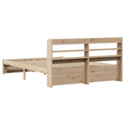 Berkfield Bed Frame With Headboard Without Mattress 160X200 Cm - thumbnail 8