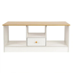 90Cm Wooden Tv Cabinet 3 Shelf Media Storage Unit Living Room Entertainment Stand - thumbnail 3