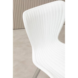 Orsina Dining Chair, Backrest Dining Chair, Space-Saving Office Desk Chair, Easy To Clean Plastic Dining Chair - thumbnail 7