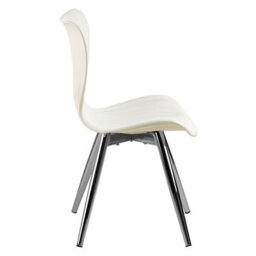 Orsina Dining Chair, Backrest Dining Chair, Space-Saving Office Desk Chair, Easy To Clean Plastic Dining Chair - thumbnail 3