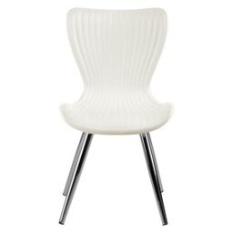 Orsina Dining Chair, Backrest Dining Chair, Space-Saving Office Desk Chair, Easy To Clean Plastic Dining Chair - thumbnail 1