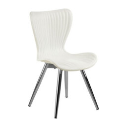 Orsina Dining Chair, Backrest Dining Chair, Space-Saving Office Desk Chair, Easy To Clean Plastic Dining Chair - thumbnail 2