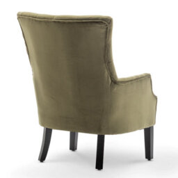 Velvet Sage Green Gabriella Accent Chair - thumbnail 6