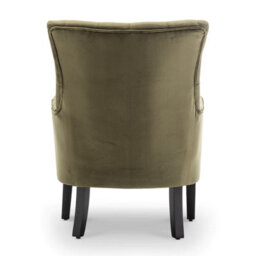 Velvet Sage Green Gabriella Accent Chair - thumbnail 5