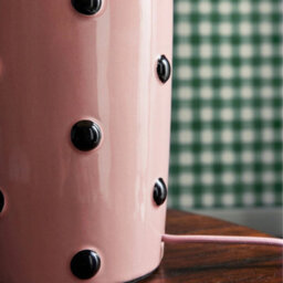Cath Kidston Pink Cowgirl Scallop Spot Table Lamp - thumbnail 4