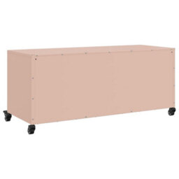 Berkfield Tv Cabinet Pink 100.5X39X43.5 Cm Steel - thumbnail 8