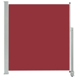 Berkfield Patio Retractable Side Awning 140 X 300 Cm Red - thumbnail 2