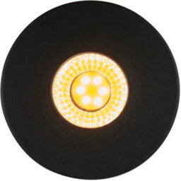 Mini Recessed Downlight Fixture - 4W Warm White Cob Led Driver - Matt Black - thumbnail 3