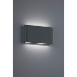 Luminosa Lighting Luminosa Thames Ii Modern 17Cm 2 Light Outdoor Up Down Wall Lamp Anthracite 3000K Ip54 - Uk Stock - thumbnail 2
