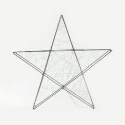 Christmas 30 Warm White Led Wire Star Light Battery Operated Indoor Decorative 3D Star Lights Xmas Ornaments - thumbnail 7