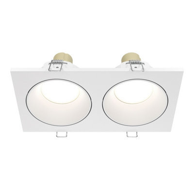 Luminosa Lighting Luminosa Zoom Outdoor Recessed Downlight White Ip65 2Xgu10 - image 1
