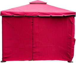 Shatchi 3M X 3M Garden Gazebo Outdoor Patio Party Pavilion Tent - Heavy Duty Aluminium Frame - thumbnail 6