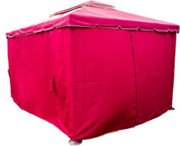 Shatchi 3M X 3M Garden Gazebo Outdoor Patio Party Pavilion Tent - Heavy Duty Aluminium Frame - thumbnail 5