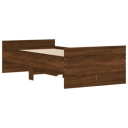 Berkfield Bed Frame With Drawers Without Mattress Brown Oak 100X200 Cm - thumbnail 8