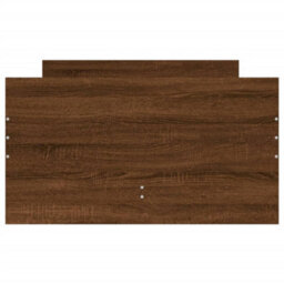 Berkfield Bed Frame With Drawers Without Mattress Brown Oak 100X200 Cm - thumbnail 7
