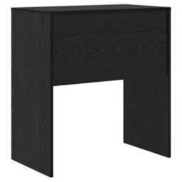 Berkfield Writing Desk Black Oak Engineered Wood 70 X 40 X 76 Cm - thumbnail 6