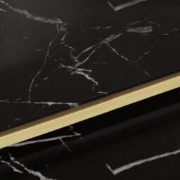 Berkfield Coffee Table Gold Stainless Steel And Tempered Glass - thumbnail 5