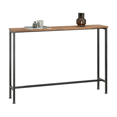 Sobuy Fsb19-Xl-N, Console Table Hall Table Side Table End Table Living Room Sofa Table, Wood Veneer,w120Xd20Xh80 - image 1