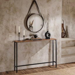 Sobuy Fsb19-Xl-N, Console Table Hall Table Side Table End Table Living Room Sofa Table, Wood Veneer,w120Xd20Xh80 - thumbnail 9