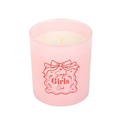 Something Different Single Girls Club Wild Strawberry Scented Candle Red/pastel Pink (One Size) - image 1