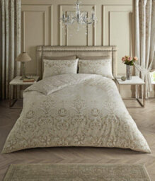 Gc Gaveno Cavailia Damask Duvet Cover Bedding Set Natural Single 2Pc With Printed Quilt Cover - thumbnail 1