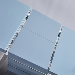 Furniture in Fashion Parini Extending Grey Gloss Dining Table 6 Vesta Grey Chairs - thumbnail 4